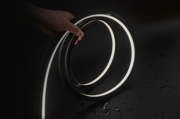 IP67 Top Bending 16x15mm Black led neon flex emitting