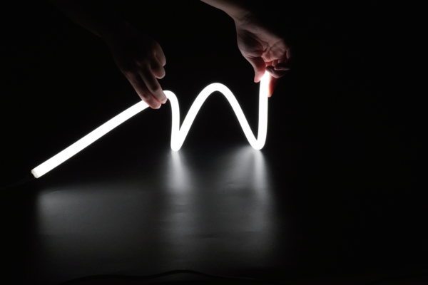 Ultra Small diameter Single Color 13mm 360° IP65 Silicone Led Neon Flex ...