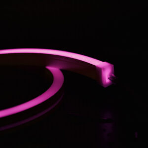 RGB 6x12mm Side Bending Recessed IP44 Silicone Led Neon Flex
