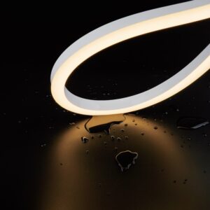 Tunable White 16x17mm Side Bending Suana Room IP67 Silicone Led Neon Flex